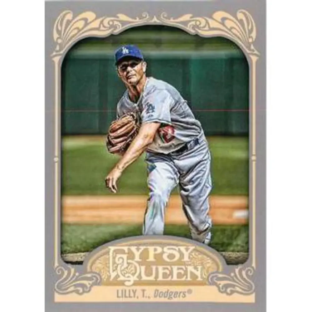 2012 Topps Gypsy Queen Ted Lilly # 31 Los Angeles Dodgers
